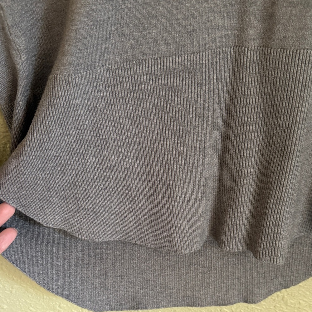 Cyrus Heather Gray Cowl Neck Sweater NWOT - Picture 5 of 7